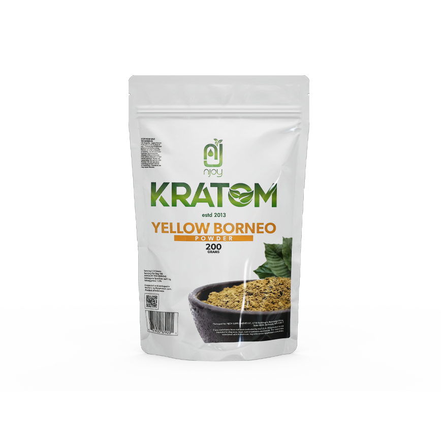 Njoys Kratom Yellow Borneo Powder