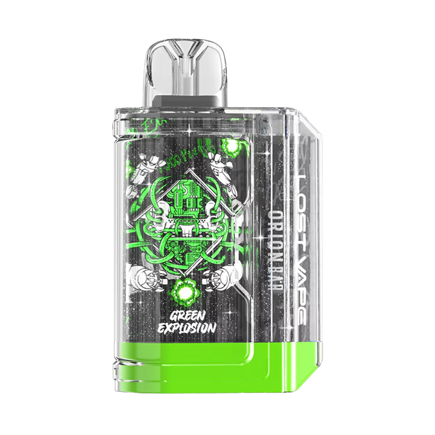 Orion Bar Green Explosion 7500Puffs 5% 10Ct