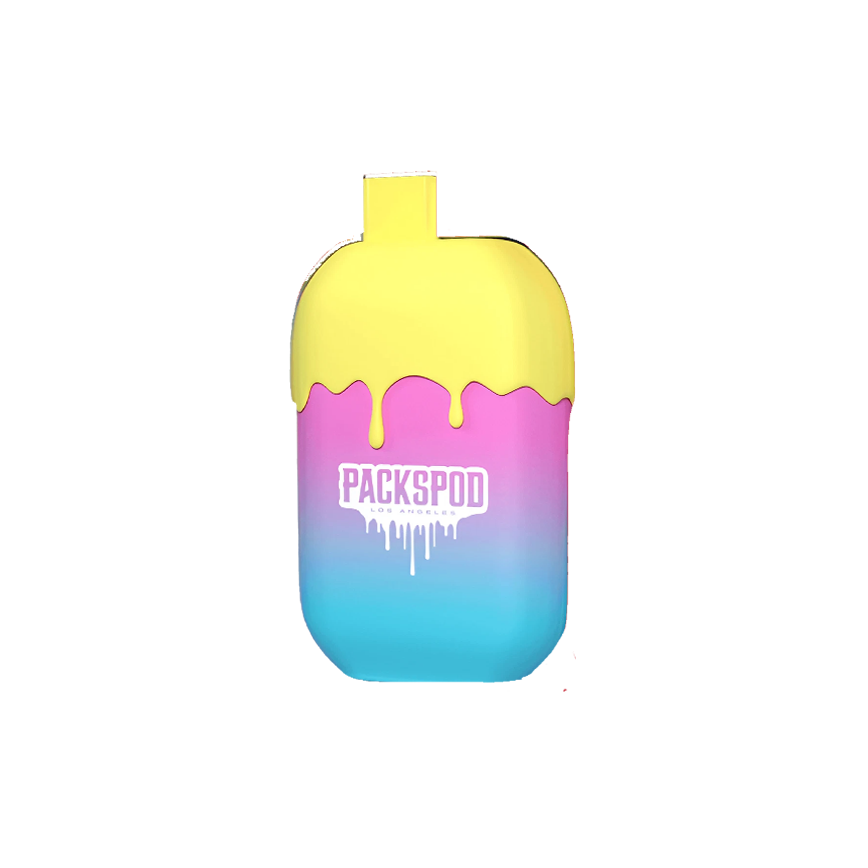 Packspod Frozen Snow Cone 5000Puffs 5% 5Ct