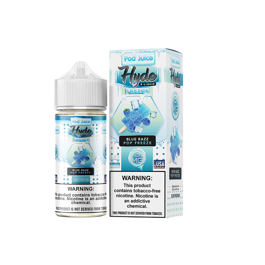 Pod Juice Blue Razz Pop Freez 100Ml