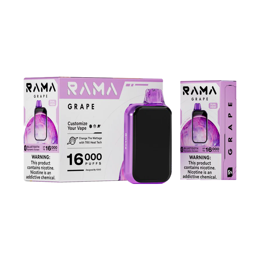 Rama Grape 16000Puff 5Ct