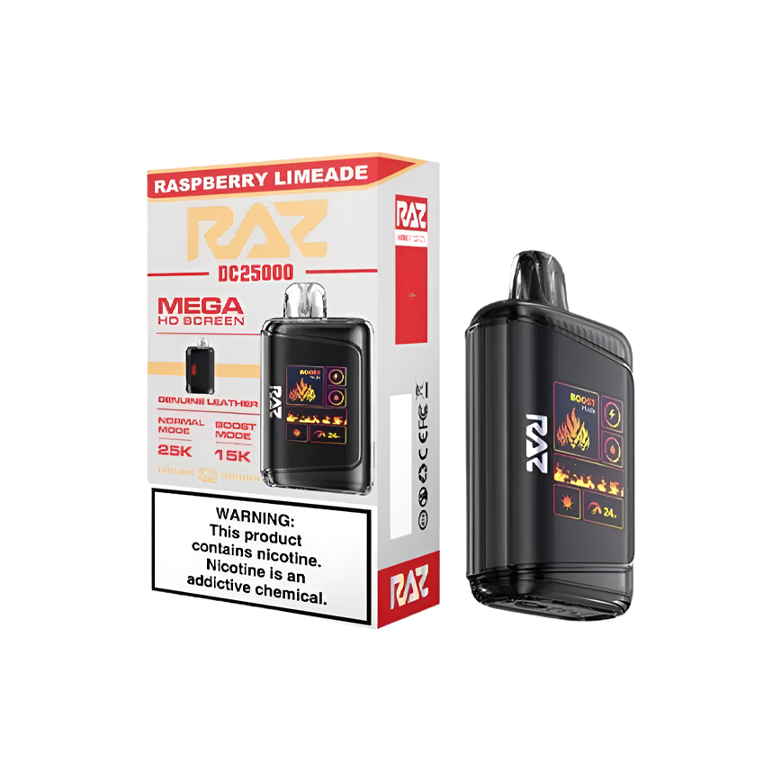 Raz DC25000 Raspberry Limeade 5% 5Ct
