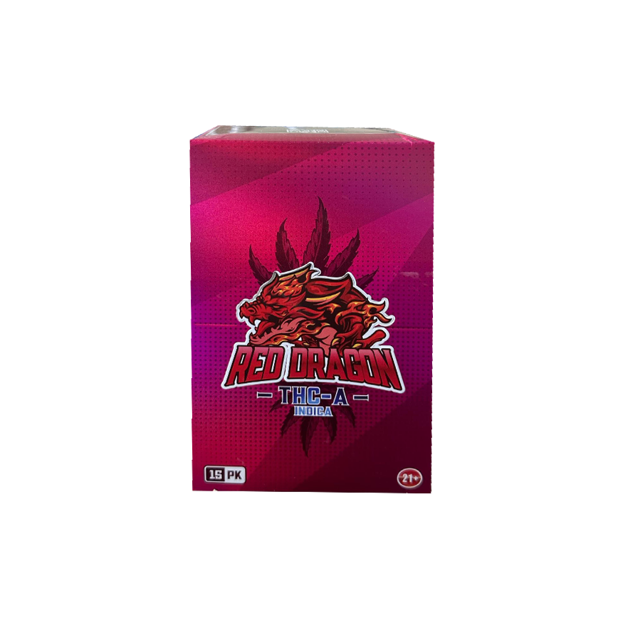 Red Dragon Betty White Thc-A Indica Pre Roll 1G 15Ct