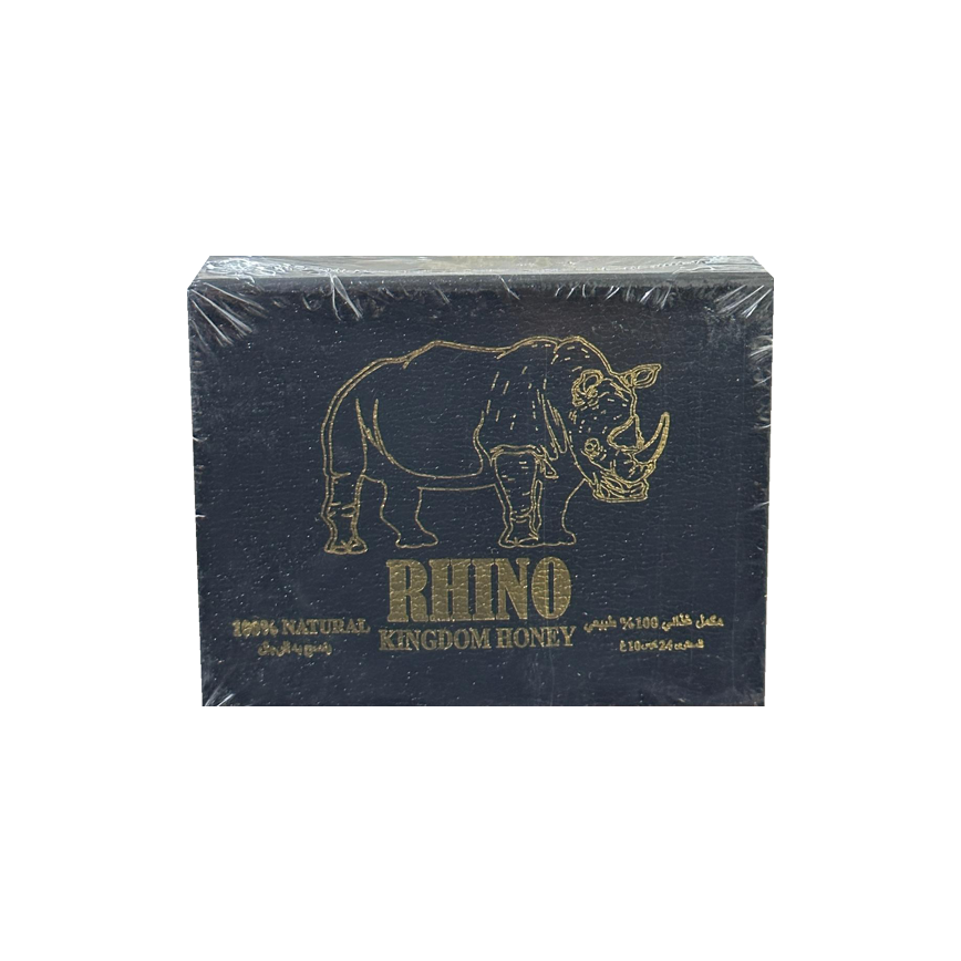 Rhino Kingdom Honey Black 100%N 24P