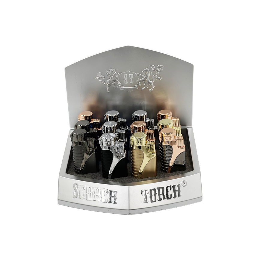 Scorch Torch Triple Jet Butane Torch - 12Ct