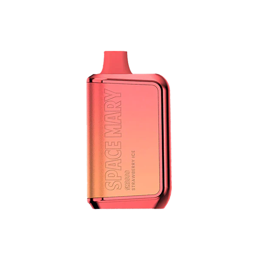 Space Mary Disposable Strawberry Ice 8000Puff 50Mg/Ml 10Ct