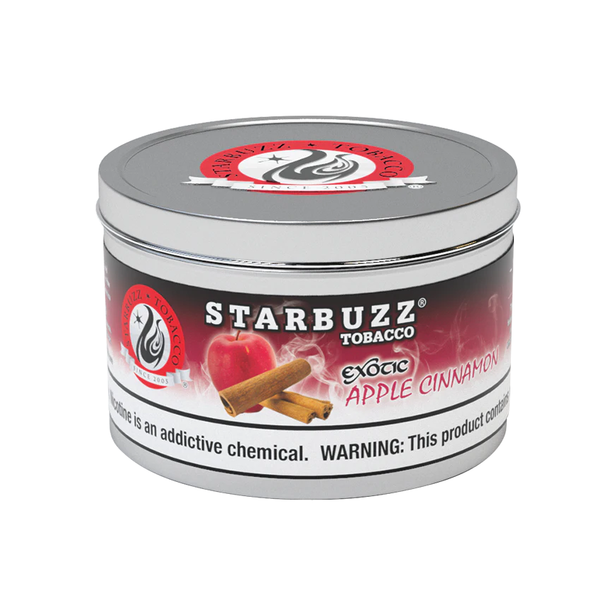 Starbuzz Hookah Tobacco Exotic Apple Cinnamon Flavor