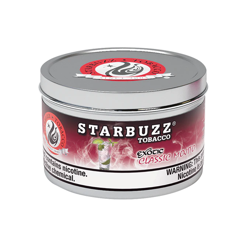 Starbuzz Hookah Tobacco Exotic Classic Mojito Flavor