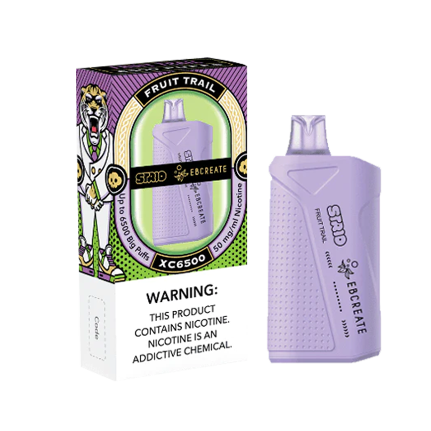 Strio Ebcreate Disposable Fruit Trail Xc6500Puff 5% 5Ct
