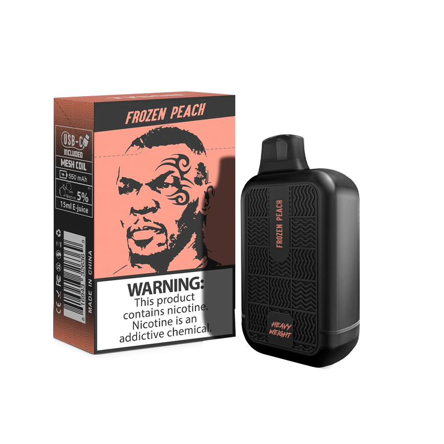 Tyson Disposable Frozen Peach 7000Puff 5% 10Ct