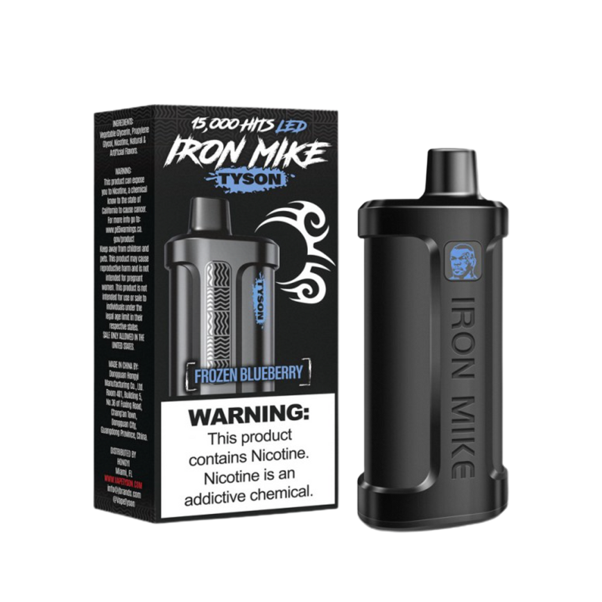 Tyson Iron Mike Frozen Blueberry 15000Puff 5Ct