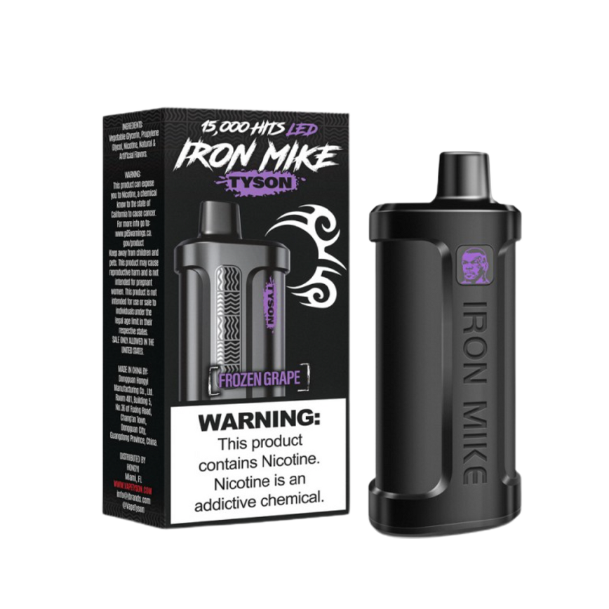 Tyson Iron Mike Frozen Grape 15000Puff 5Ct