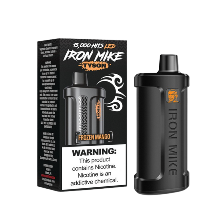 Tyson Iron Mike Frozen Mango 15000Puff 5Ct