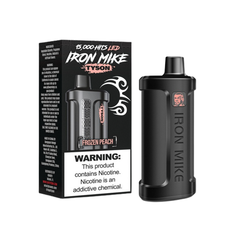 Tyson Iron Mike Frozen Peach 15000Puff 5Ct