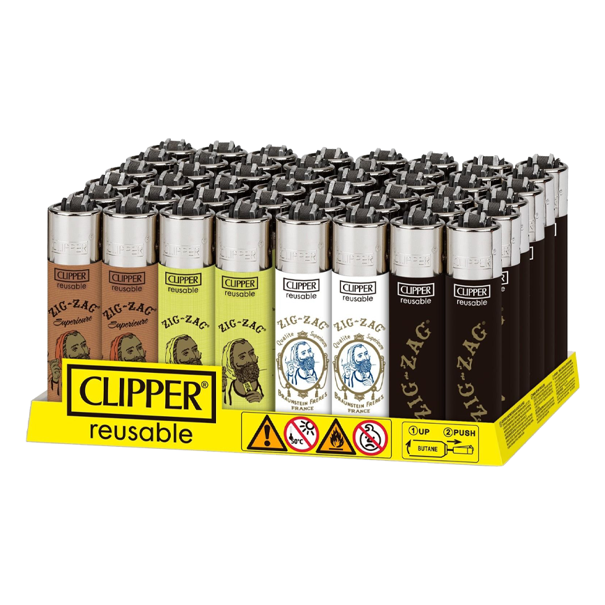 Clipper Reusable Lighter 48Ct