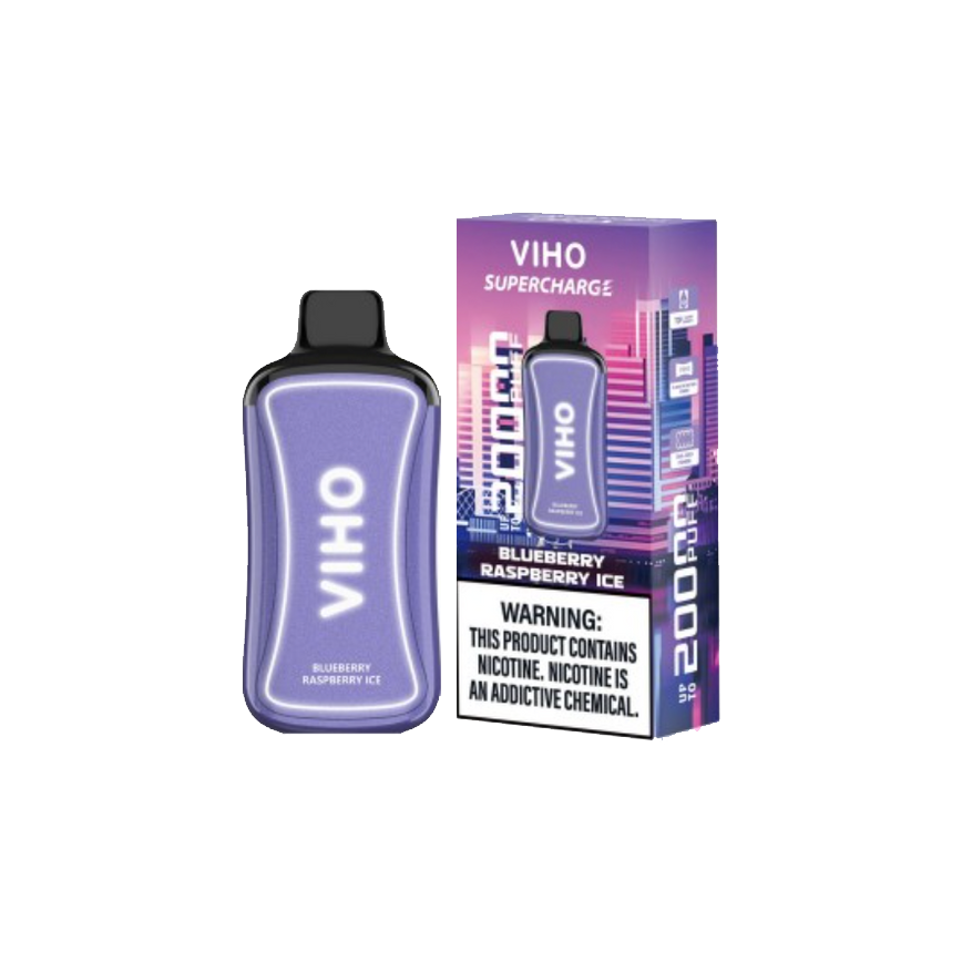 Viho 20000Puff Blue Raspberry Ice 5% 5Ct