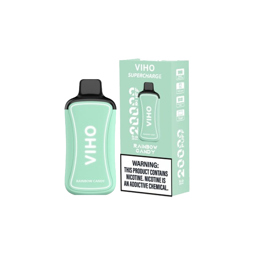 Viho 20000Puff Rainbow Candy 5% 5Ct