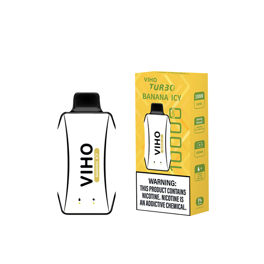Viho Tur30 Disposable Banana Icy 10000Puff 5% 5Ct