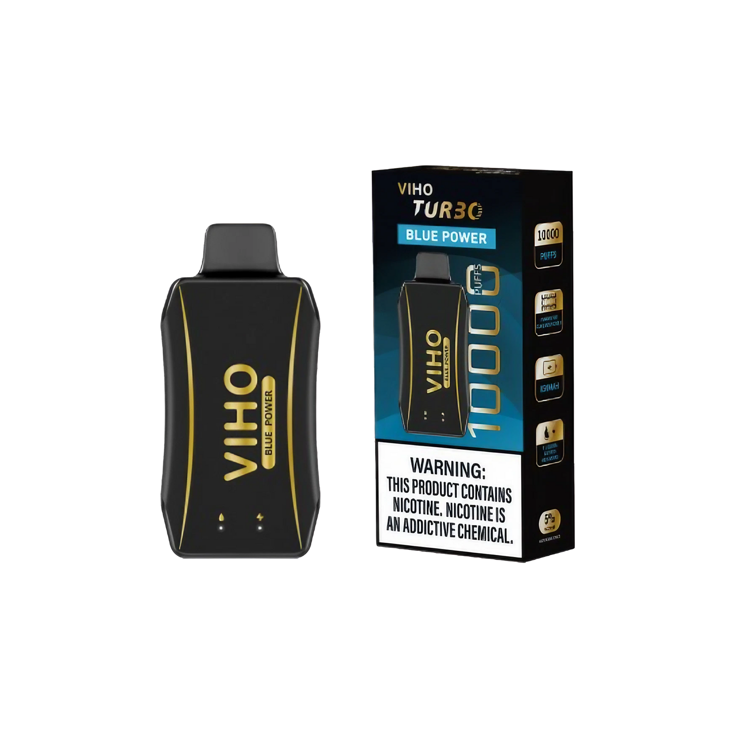 Viho Tur30 Disposable Blue Power 10000Puff 5% 5Ct