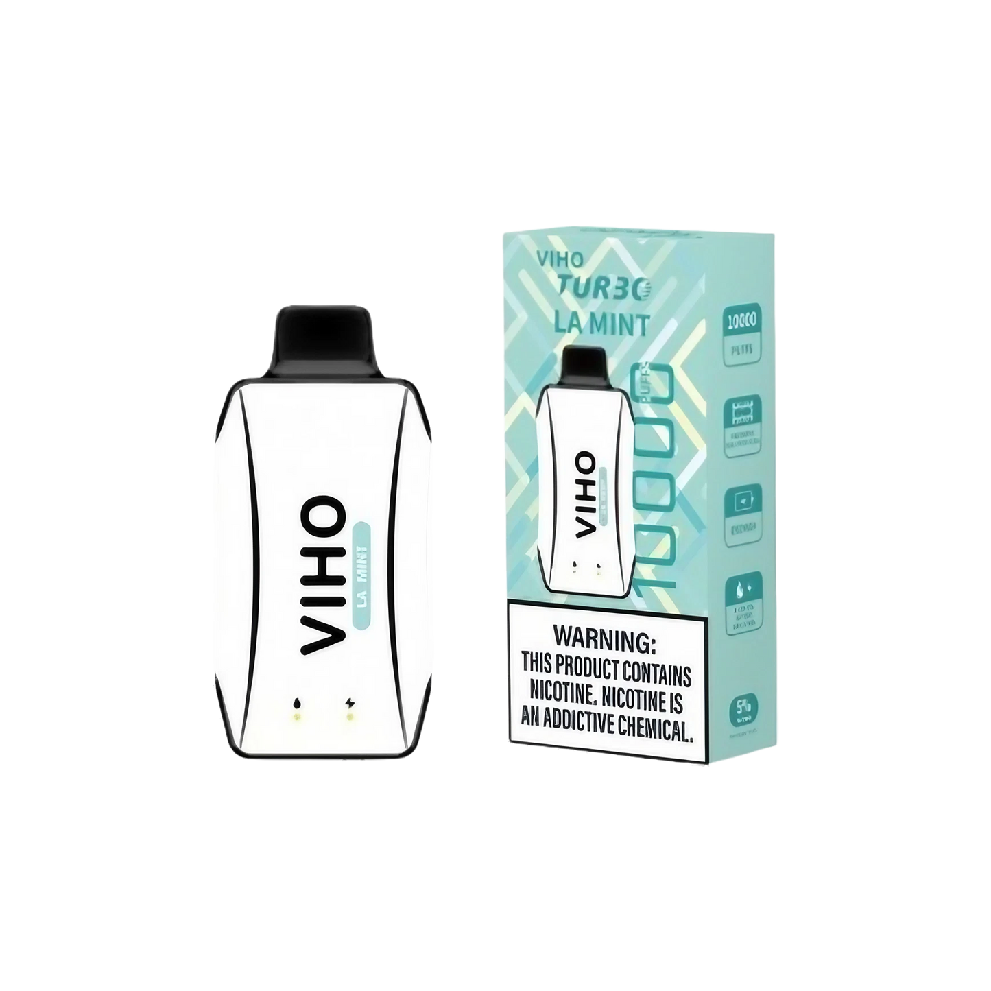 Viho Tur30 Disposable La Mint 10000Puff 5% 5Ct