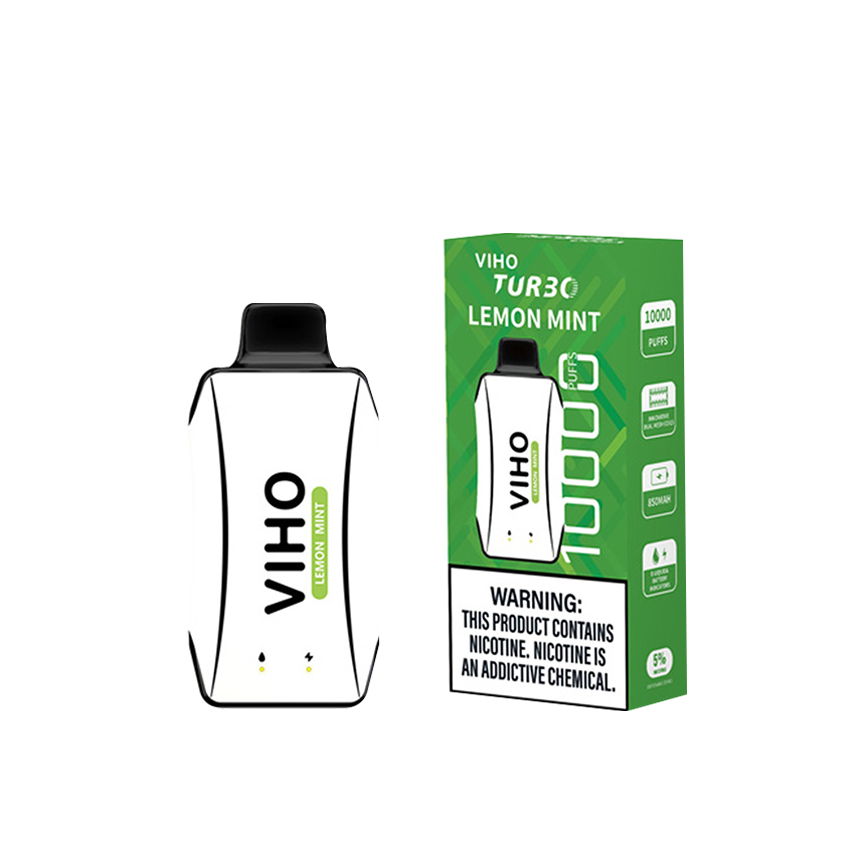 Viho Tur30 Disposable Lemon Mint 10000Puff 5% 5Ct