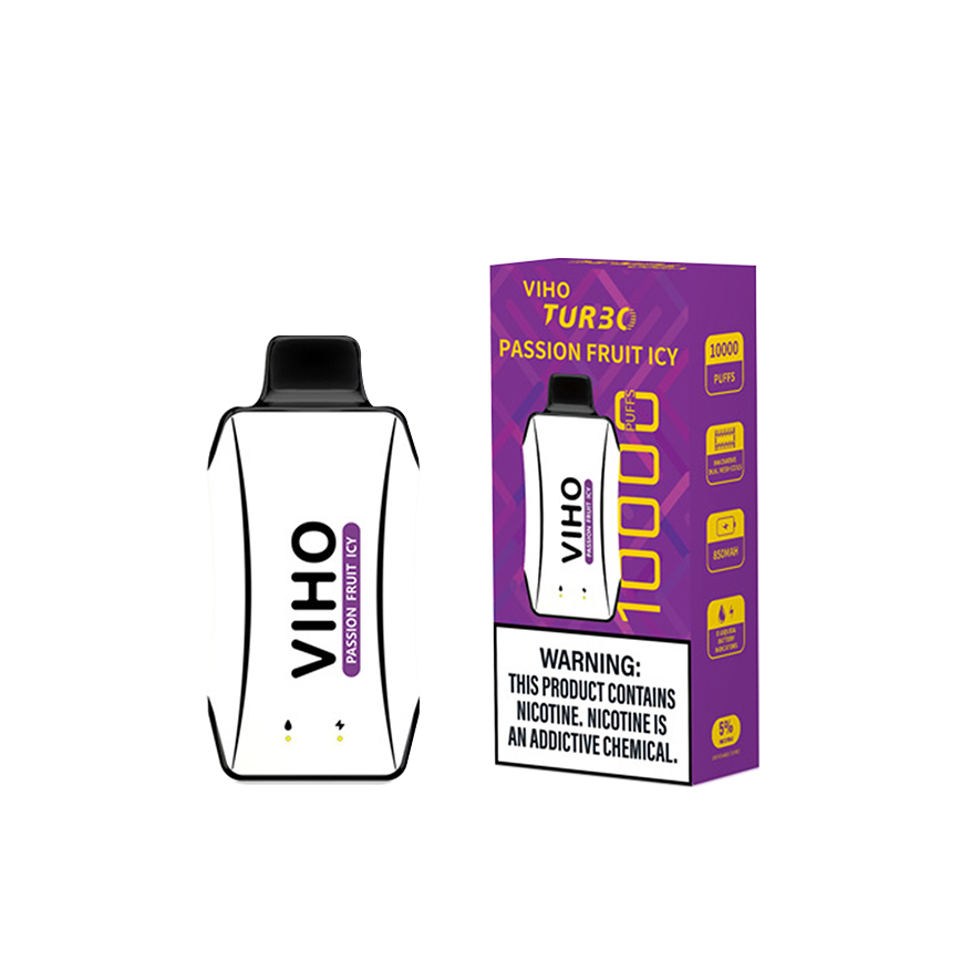 Viho Tur30 Disposable Passion Fruit Icy 10000Puff 5% 5Ct