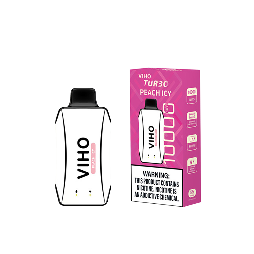 Viho Tur30 Disposable Peach Icy 10000Puff 5% 5Ct