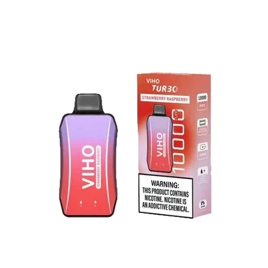 Viho Tur30 Disposable Starwberry Raspberry 10000Puff 5% 5Ct