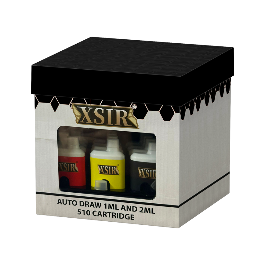XSIR 510 Cartridge Battery Mix Colours Display 12Ct