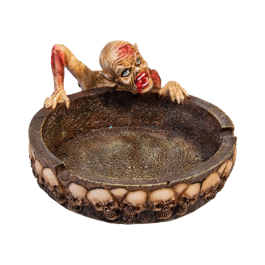 Zombie Polyresin Ashtray