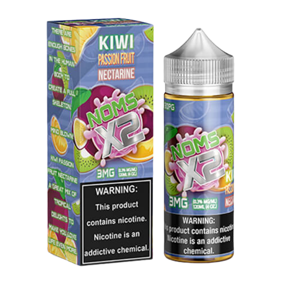 Noms X2 Kiwi Passionfruit Nectarine 120Ml