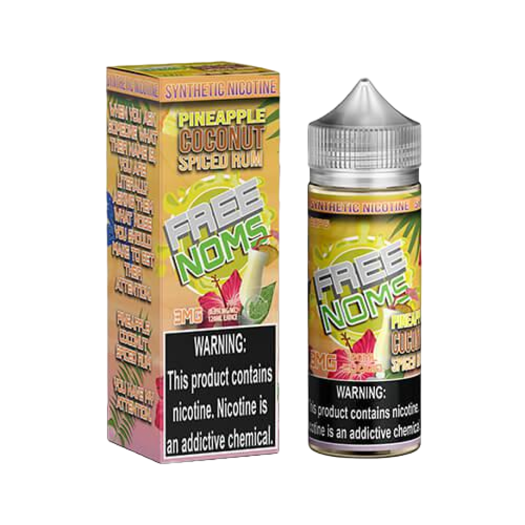 Noms Free Noms Pineapple Coconut Spiced Rum 120MI