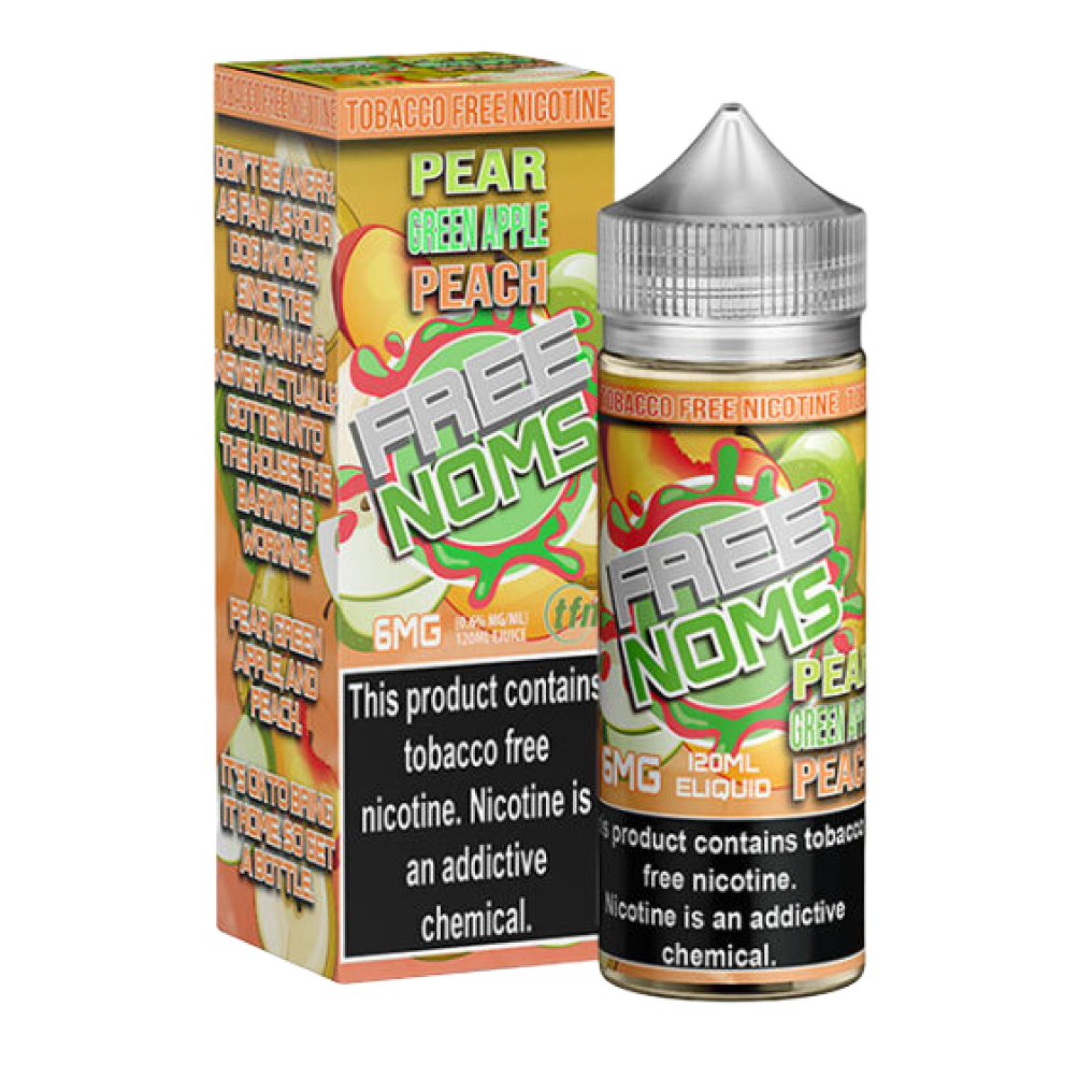 Noms Free Noms Pear Green Apple Peach 120Ml