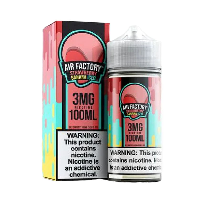 Air Factory Strawberry Banana Iced 100Ml