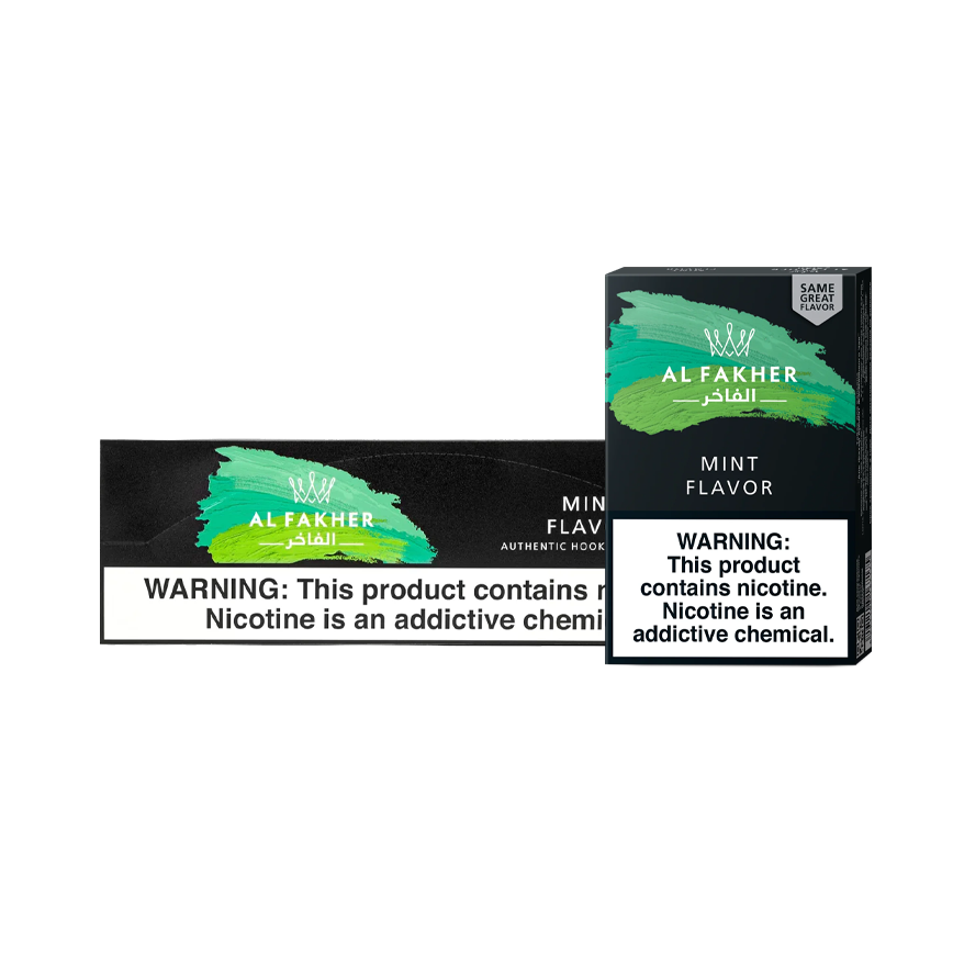 Al Fakher Hookah Tobacco Mint Flavor 10x50G
