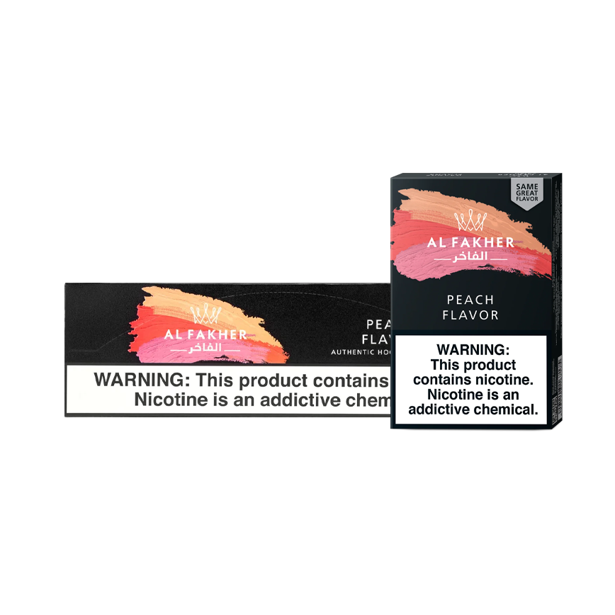 Al Fakher Hookah Tobacco Peach Flavor 10x50G