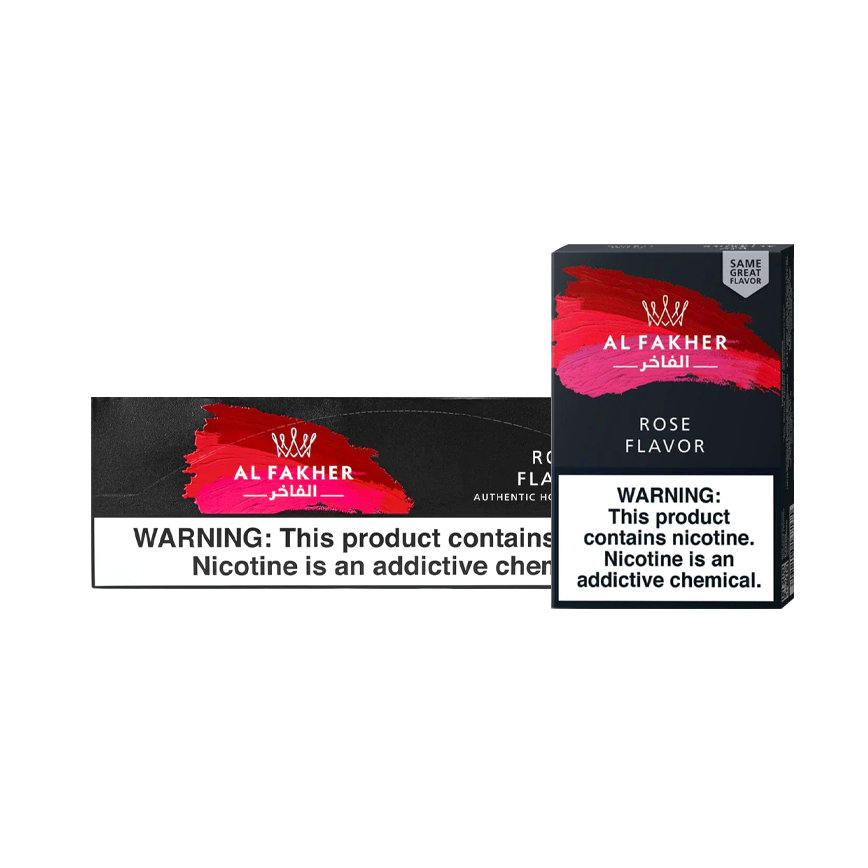 Al Fakher Hookah Tobacco Rose Flavor 10x50G