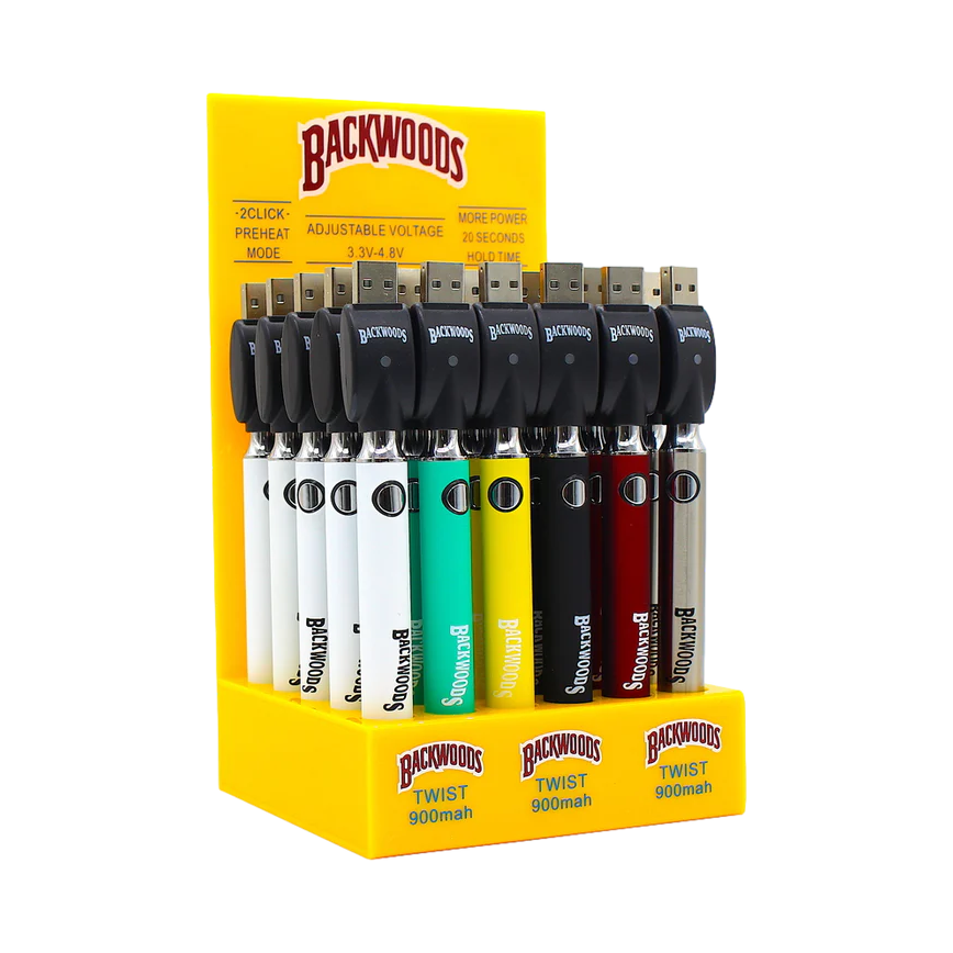 Back Woods Battery Pen Mix Colors 25CT