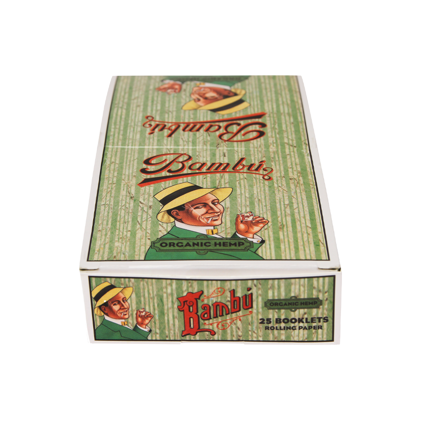 Bambu Organic Hemp Rolling Papers 25Ct