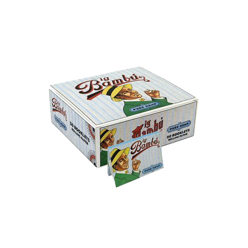 Bambu Pure Hemp Rolling Papers 50Ct