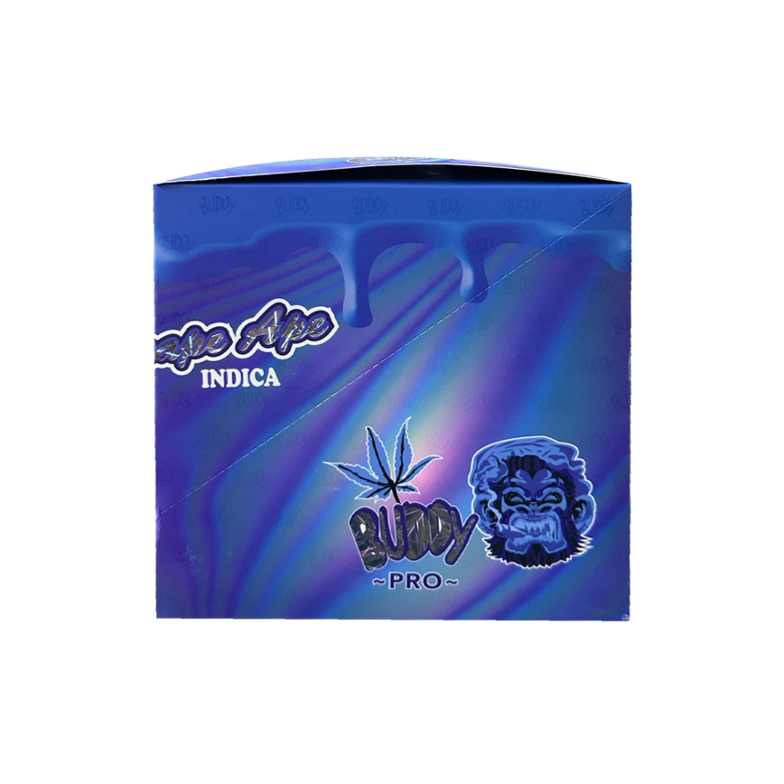 Buddy Pro Grape Ape Indica D8 Live Resin - D11 - THCA 2500Mg 10Ct