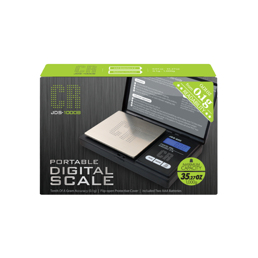 CR JDS-1000B Portable Digital Scale 1000G