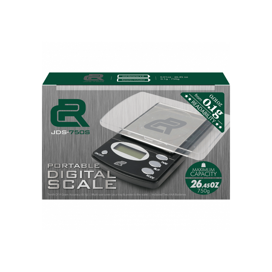 CR  JDS-750S Portable Digital Scale 750G