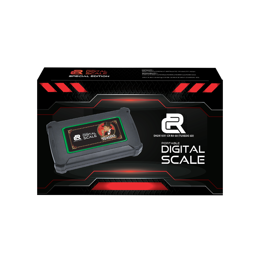 CR RA-50 Digital Scale Tuxedo 3D Digital Scale