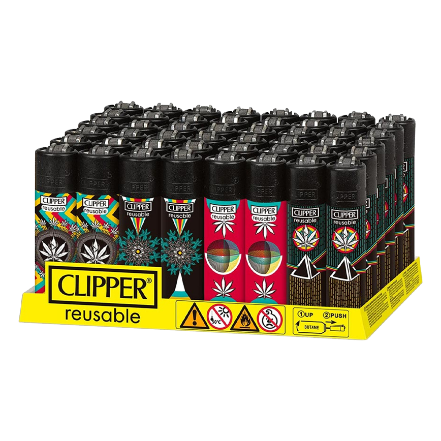 Clipper Reusable Lighter 48Ct