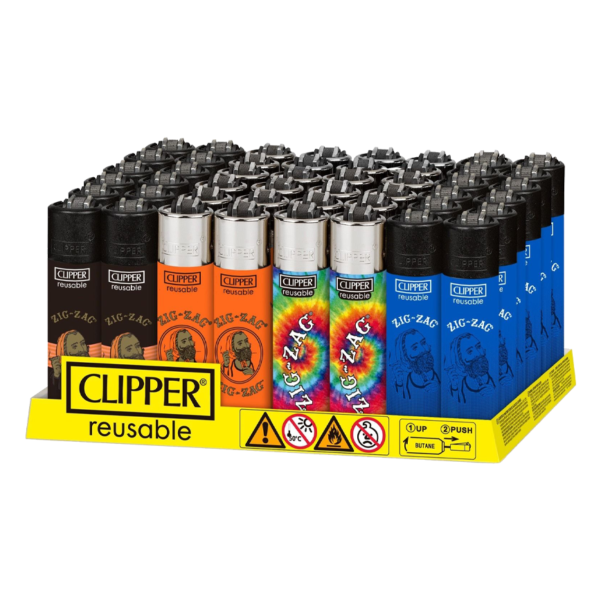Clipper Reusable Lighter 48Ct