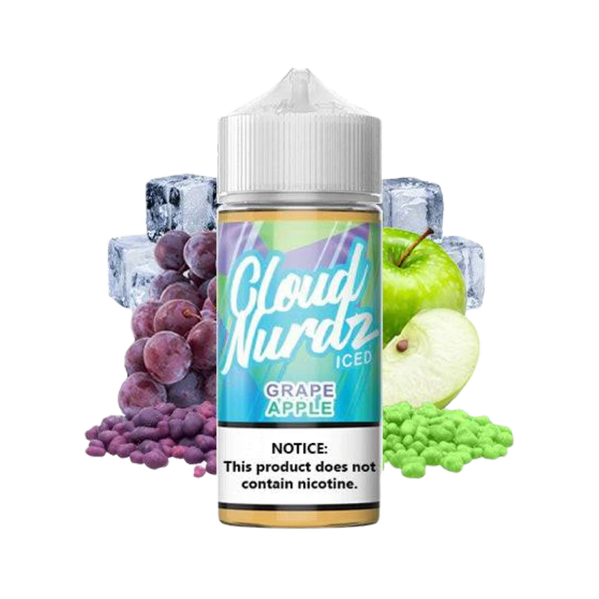 Cloud Nurdz Iced Apple Grape 100Ml