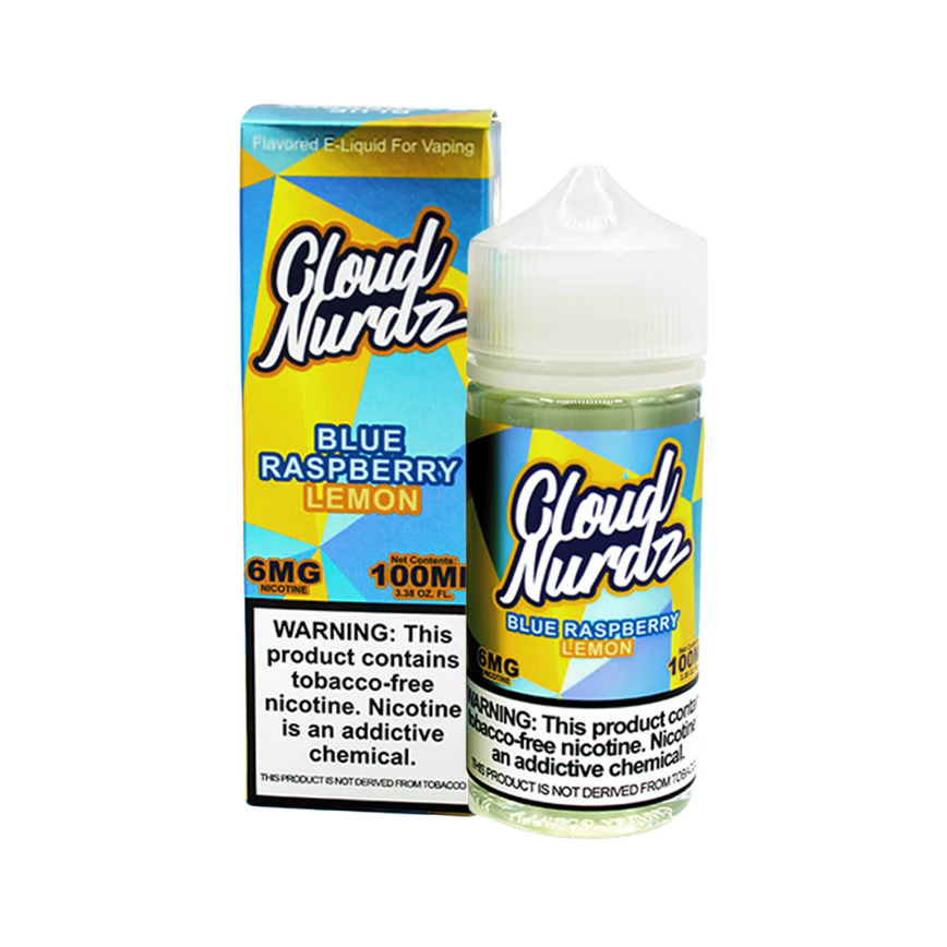 Cloud Nurdz Iced Blue Raspberry Lemon 100Ml