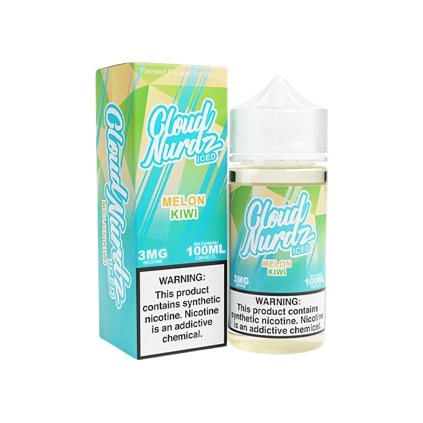 Cloud Nurdz Iced Kiwi Melon 100Ml