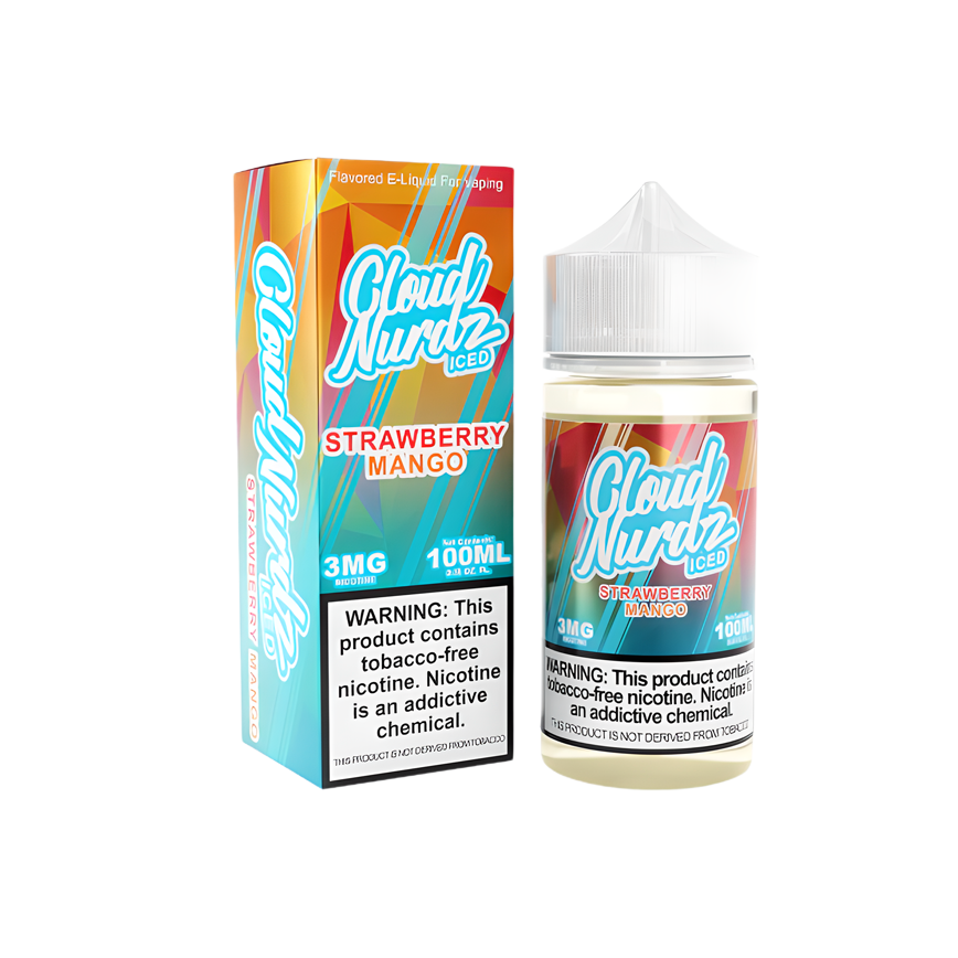 Cloud Nurdz Iced Strawberry Mango 100Ml